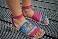 Dětské barefoot sandále